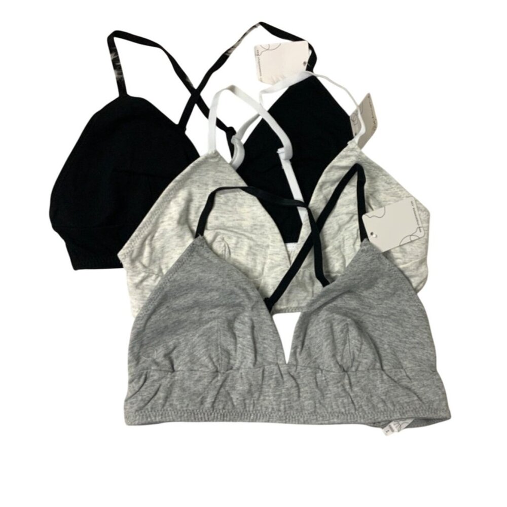 Anemone Bundle of 3 Jersey Bralettes